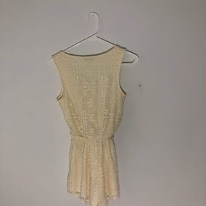 White American Eagle Romper